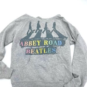 The Beatles Abbey Road grey girls hoodie